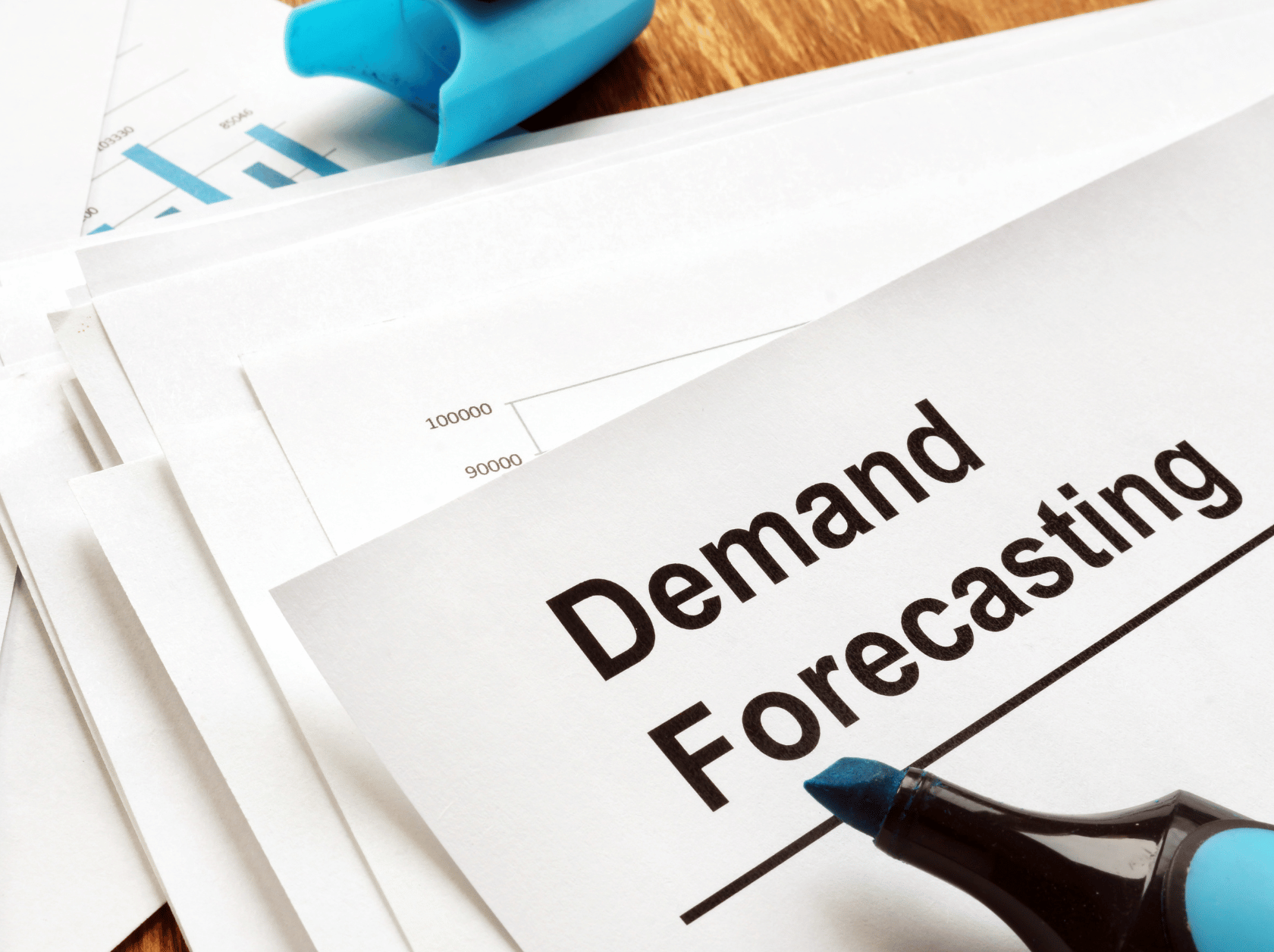 wavebnb-demand-forecasting-report-smart-booking-pricing-strategy-for-airbnb-and-short-term-rentals Stack of papers with demand forecasting graphs for short-term rentals