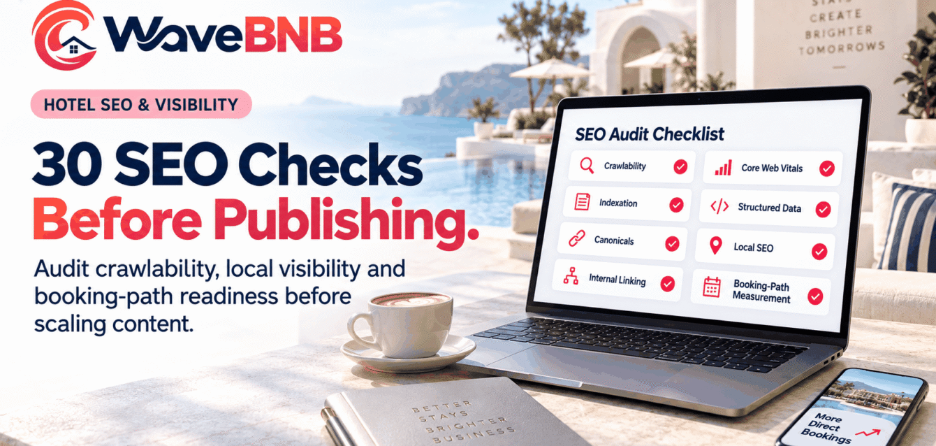 Hotel SEO Audit Checklist: 30 Checks to Run Hotel SEO Audit Checklist: 30 Checks to Run